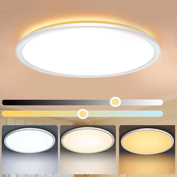 1 Pack 15 8 Inch 36W LED Flush Mount Ceiling Light awhd ca b0cmp8f7gn 1