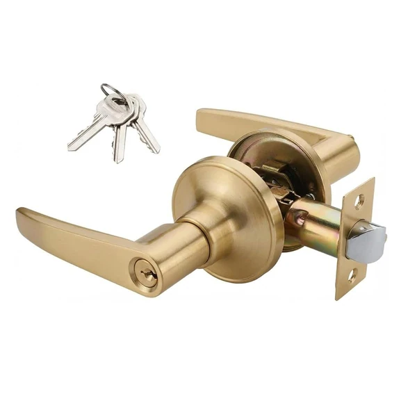 1 Pack of MANREN Lever Keyed Entry Door Lever Hand awhd ca b0dflg1fr8 1