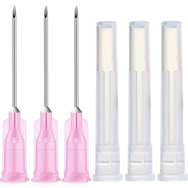 100Pcs 18Ga 1 Inch Sterile Disposable Injection Ne awhd ca b09x2qygr1 1