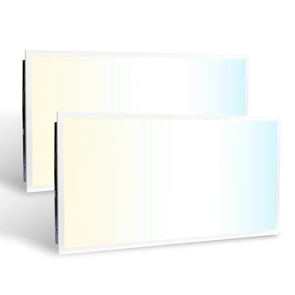 2x4FT LED Flat Panel Troffer Light 35K 40K 50K CCT awhd ca b0c4nwnr4g 1