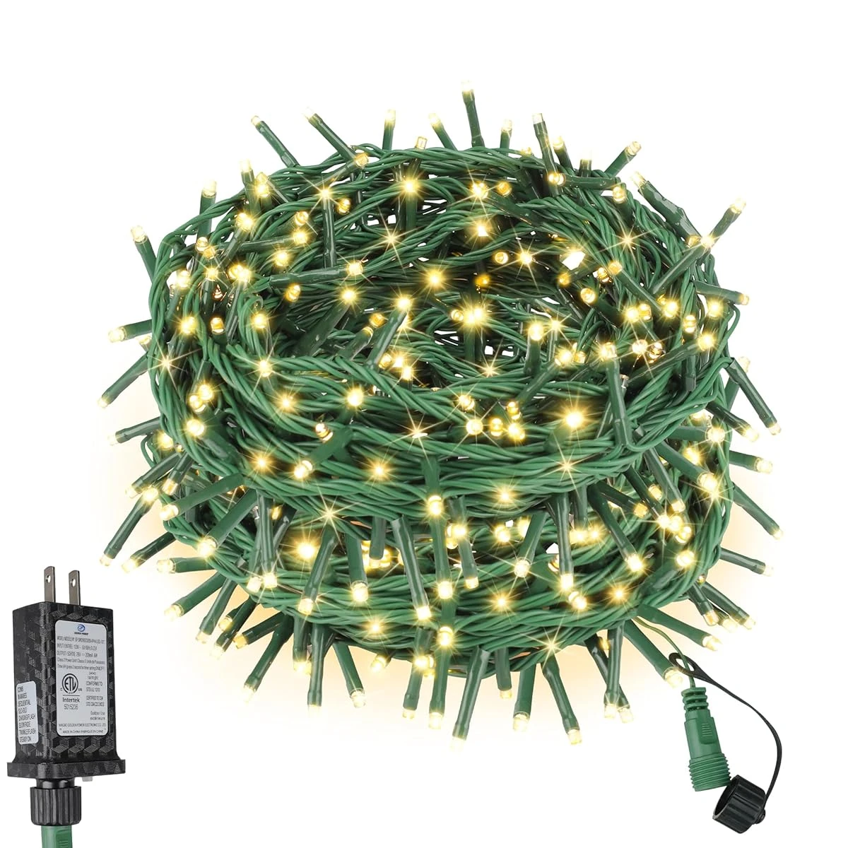 99FT 300LED Christmas String Lights Plug in 8 Mode awhd ca b0fmqvmrbx 1