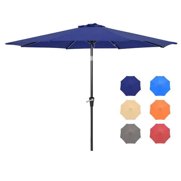 9FT Outdoor Patio Umbrella With Tilt Adjustment an awhd ca b0bqd6j1t5 1