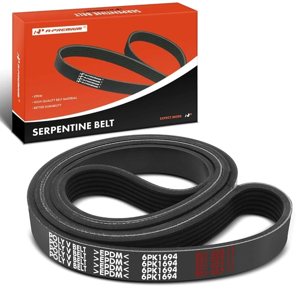 A Premium Engine Serpentine Drive Belt Compatible  awhd ca b0djt46xl8 1