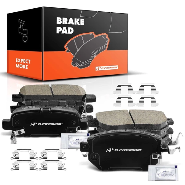 A Premium Front and Rear Ceramic Disc Brake Pads S awhd ca b0b3rkch3g 1