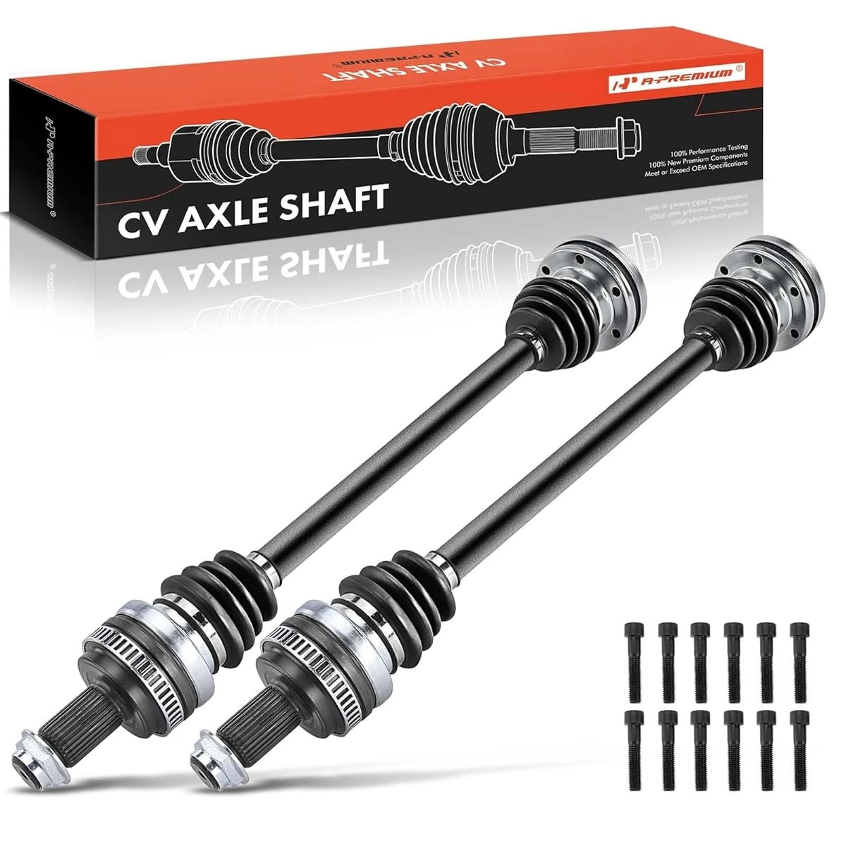 A Premium Pair 2 Rear CV Axle Shaft Assembly C awhd ca b0bkrlt97v 1