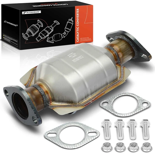A Premium Rear Catalytic Converter with Gasket Kit awhd ca b0dg2tnydd 1