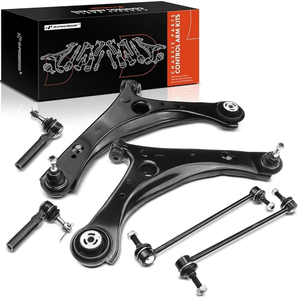 A Premium Set of 6  Front Lower Control Arm Sway B awhd ca b0b1v6vr56 1