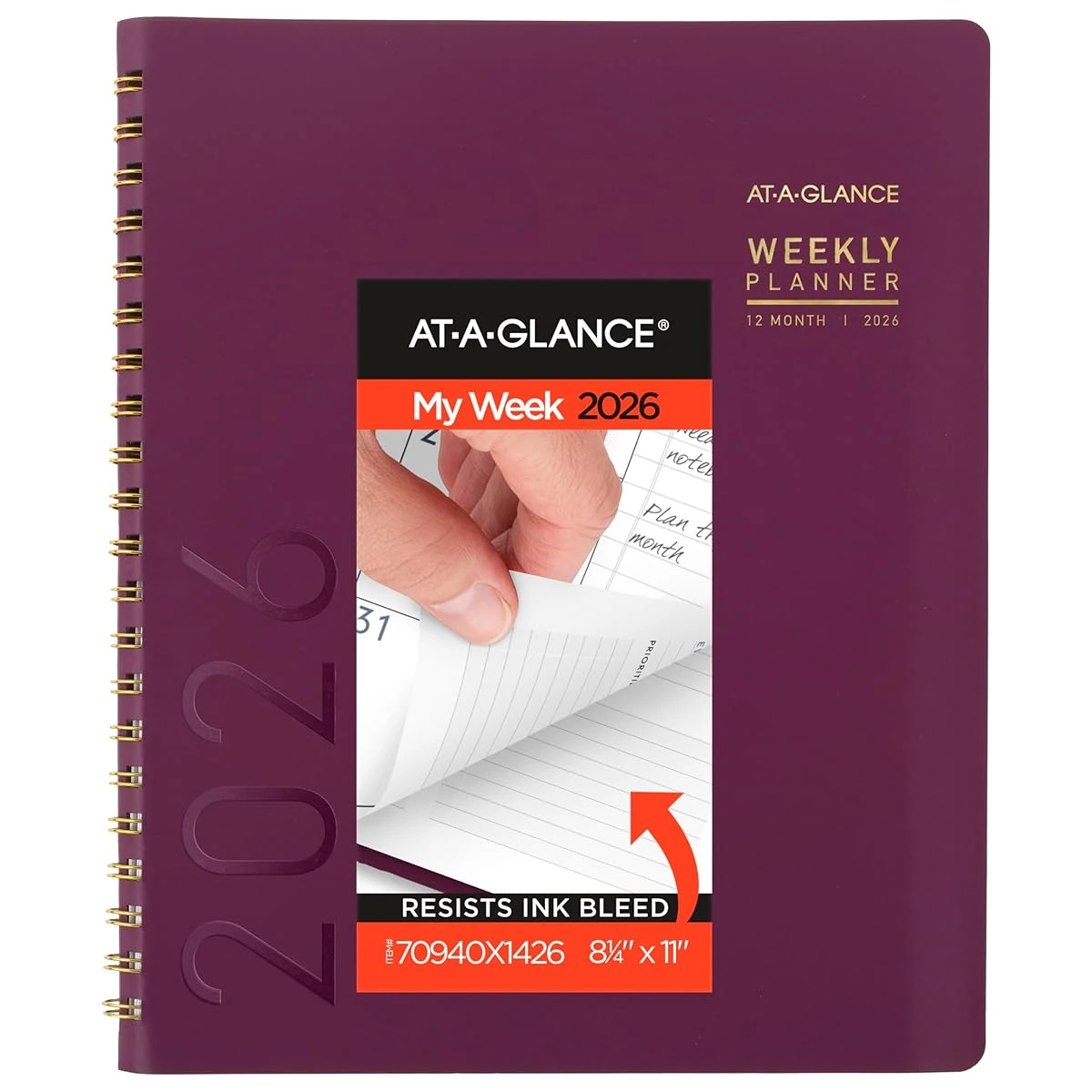 AT A GLANCE 2026 Appointment Book Planner  Weekly  awhd ca b0dybpkhr5 1