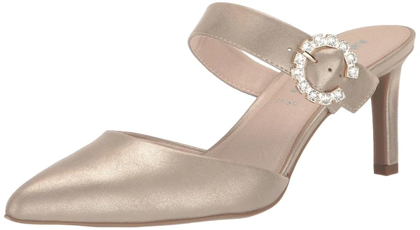 Anne Klein Women s Raddix c Pump  Light Gold  10 awhd ca b0c1zvf8t9 1