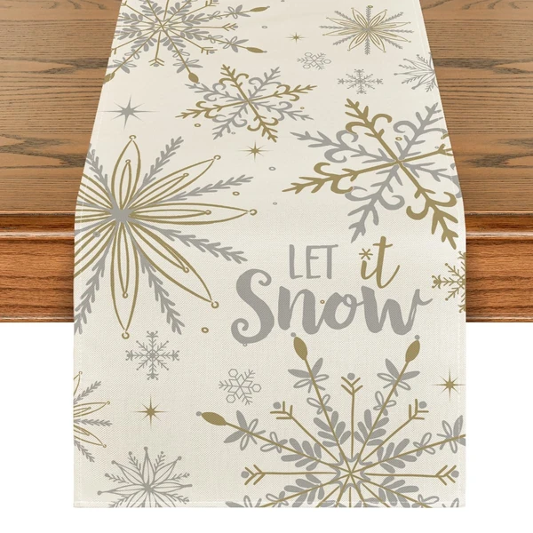 Artoid Mode Beige Snowflake Let It Snow Winter Tab awhd ca b0ccnlwfrm 1