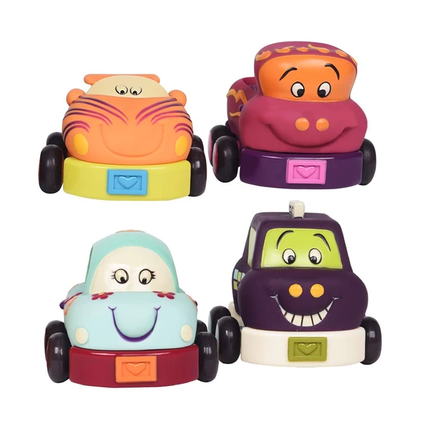 B  toys   Wheeee   ls Soft Pull   Back Cars   Set  awhd ca b06xcvlkwq 1
