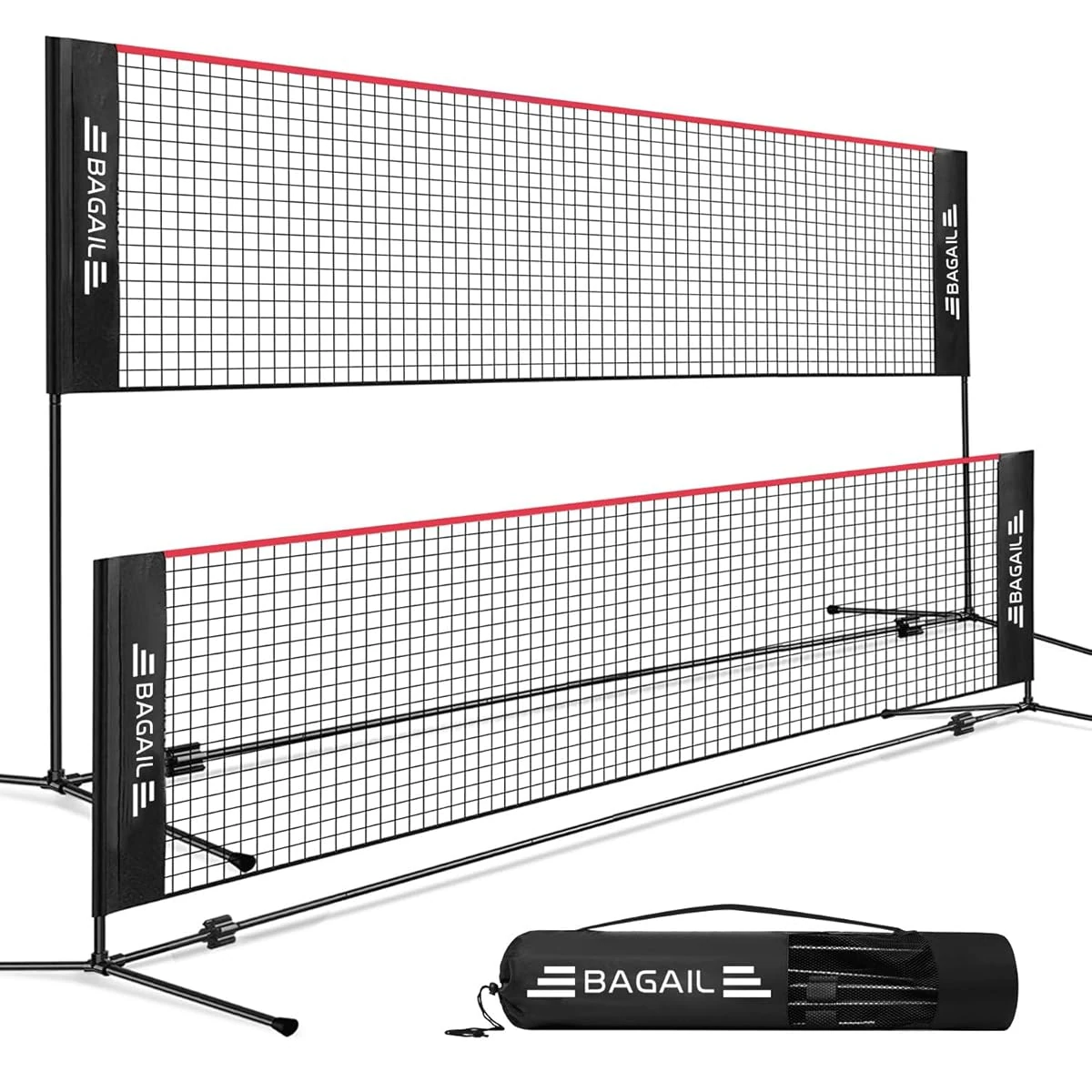BAGAIL Badminton Net Foldable Nylon Net 14 ft Wid awhd ca b0c93h2j5v 1