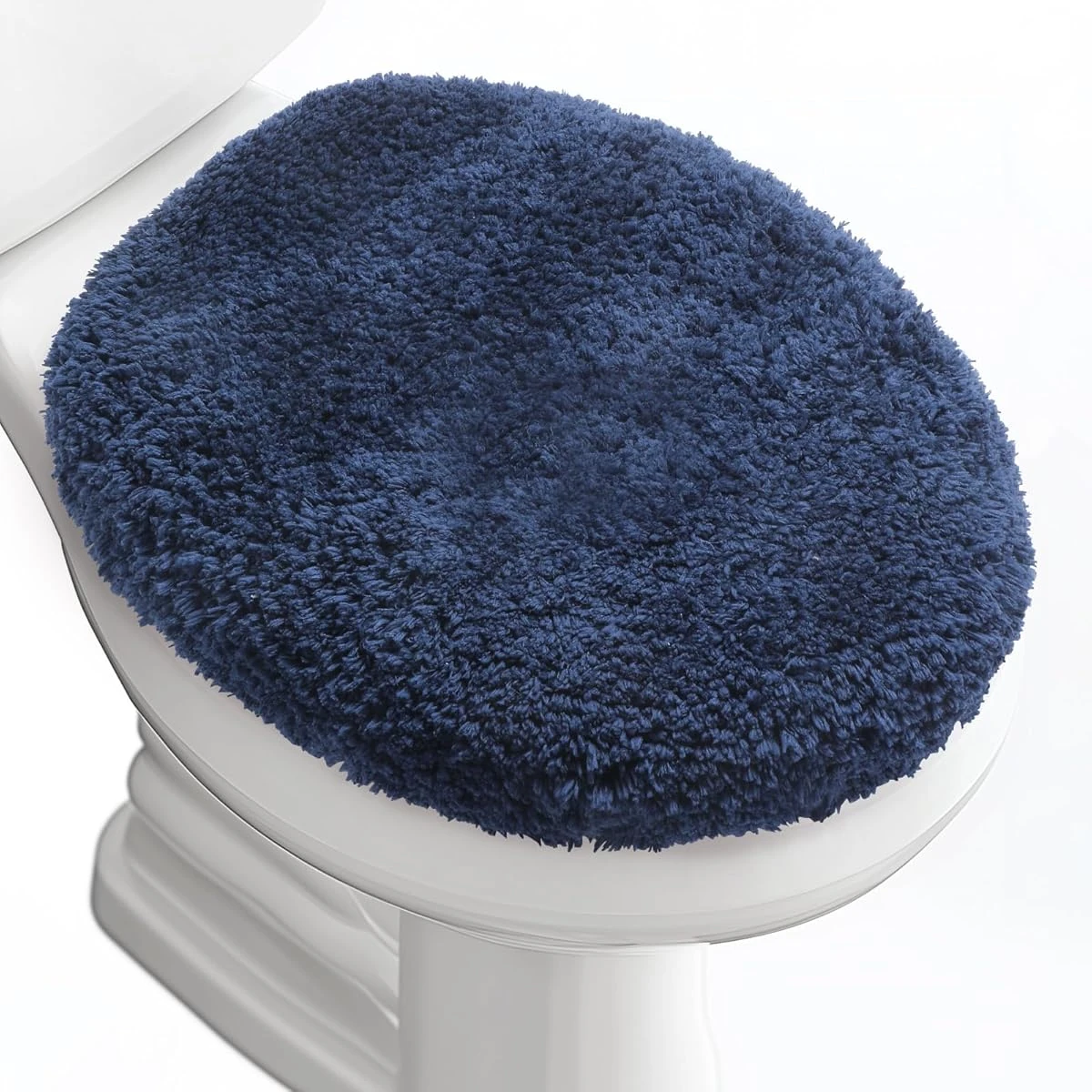 Baahrnom Luxury Soft Microfiber Toilet Lid Cover M awhd ca b0ds2j6lks 1