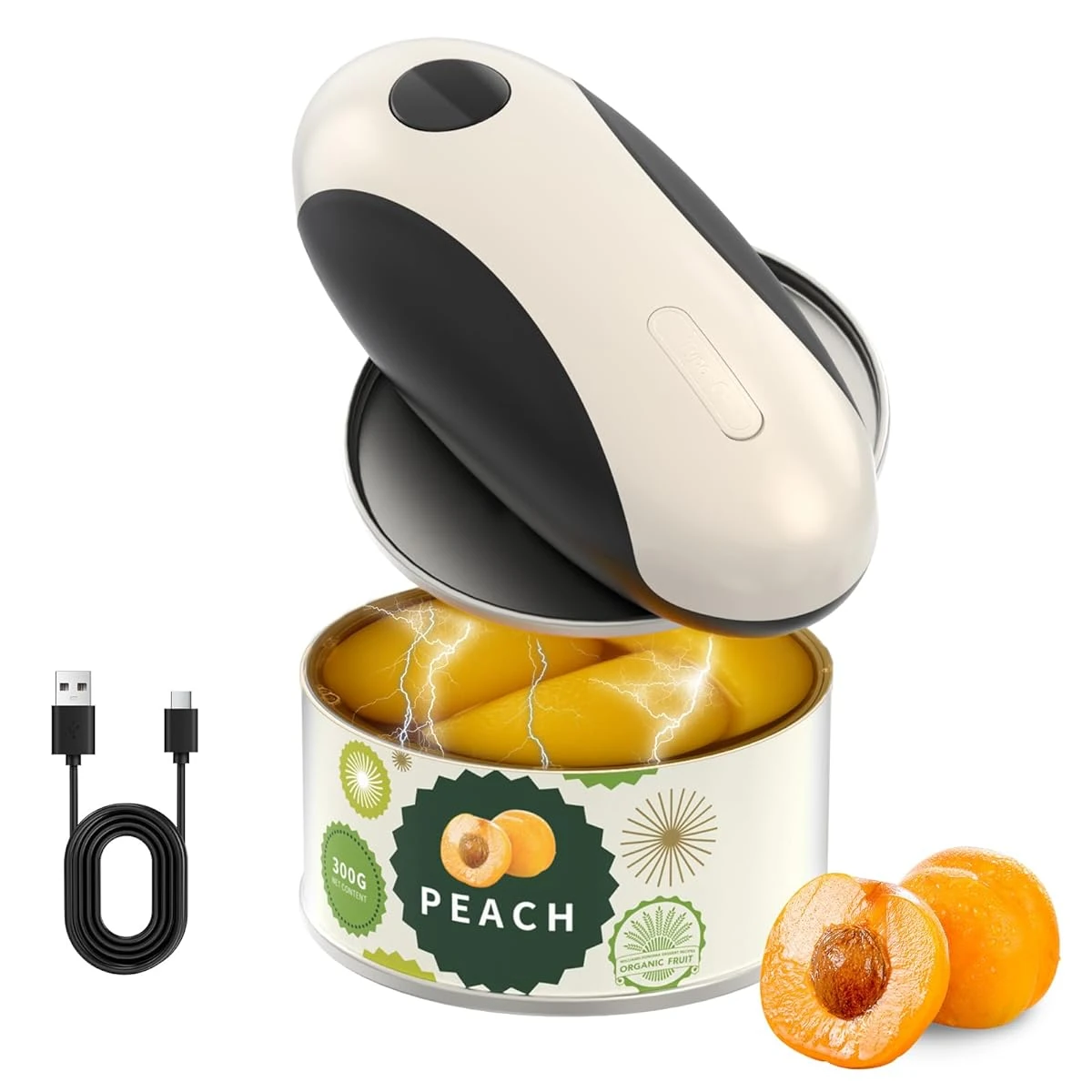 CIRCLE JOY Electric Can Opener Rechargeable One To awhd ca b0f284r7yx 1