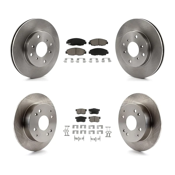CMX Front Rear Disc Brake Rotors And Ceramic Pads  awhd ca b09wbtrwfp 1