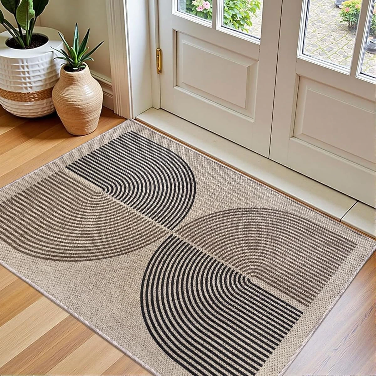 Caknowow Front Door Mat Indoor 32x48 Easy Jute Ent awhd ca b0f283m6gl 1