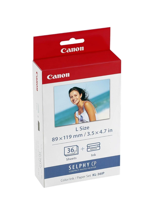 Canon Selphy Ink and  L  Size Paper Set  7738A001  awhd ca b00008b03p 1
