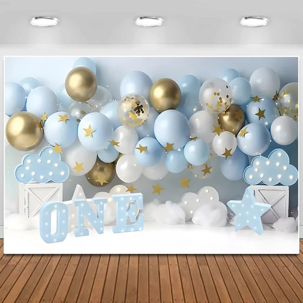 ChloropLastid First Birthday Backdrop for Baby Swe awhd ca b0csk258n8 1