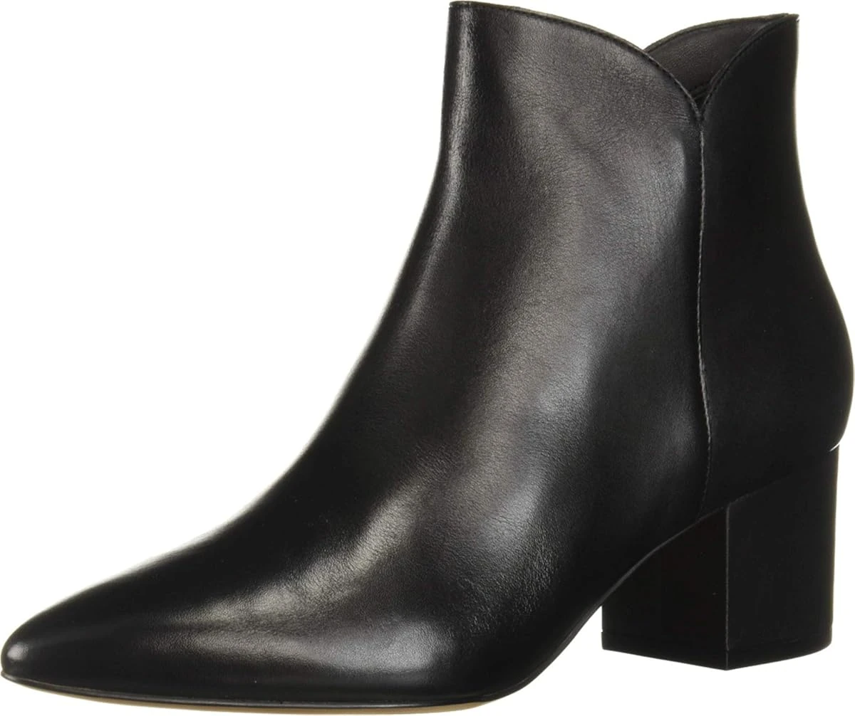 Cole Haan Women s Elyse Bootie  60MM   Black Leath awhd ca b07m7g3k2b 1