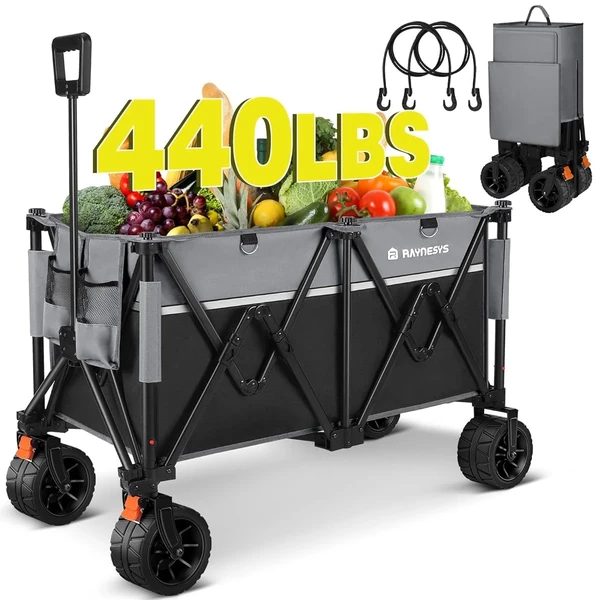 Collapsible Foldable Wagons  440 lbs Weight Capaci awhd ca b0dc5z8ls6 1
