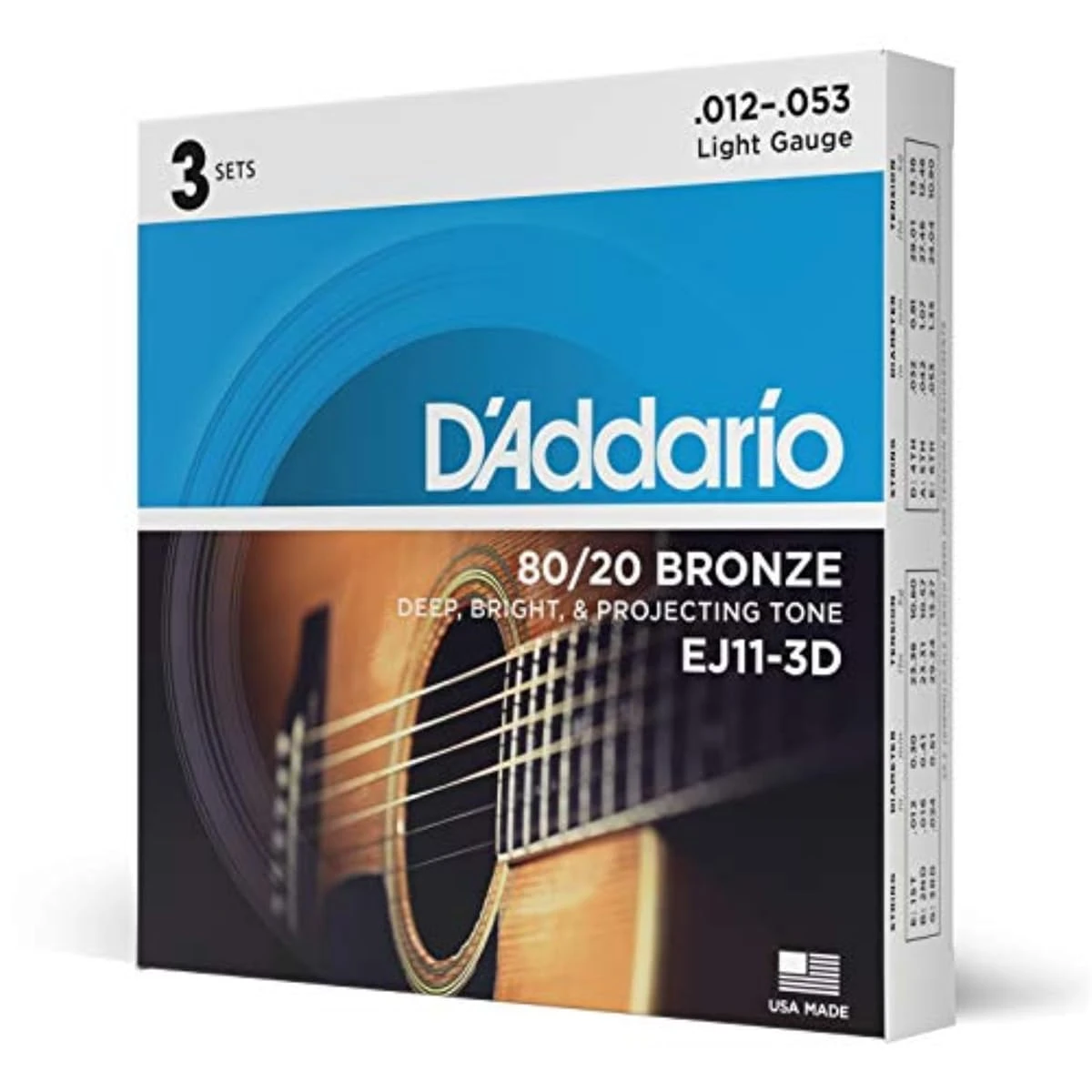 D Addario Guitar Strings Acoustic Guitar Strings awhd ca b0783qyrv5 1