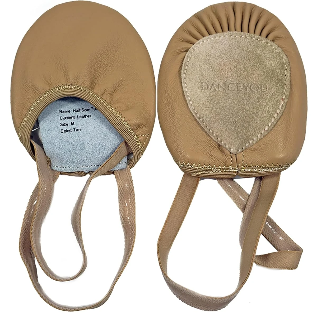 DANCEYOU Pirouette Lyrical Leather Half Sole Balle awhd ca b0dgslhk29 1