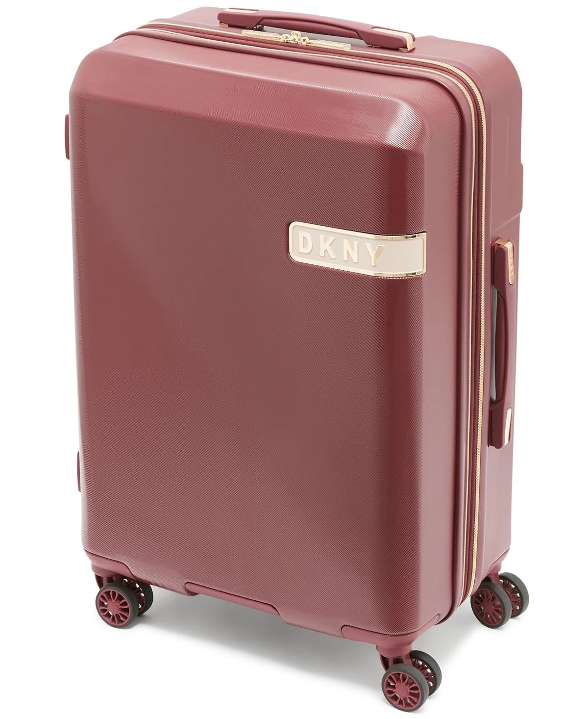 DKNY Solid Upright Hardside Luggage 30   Wine  30  awhd ca b0cpnjhqv6 1