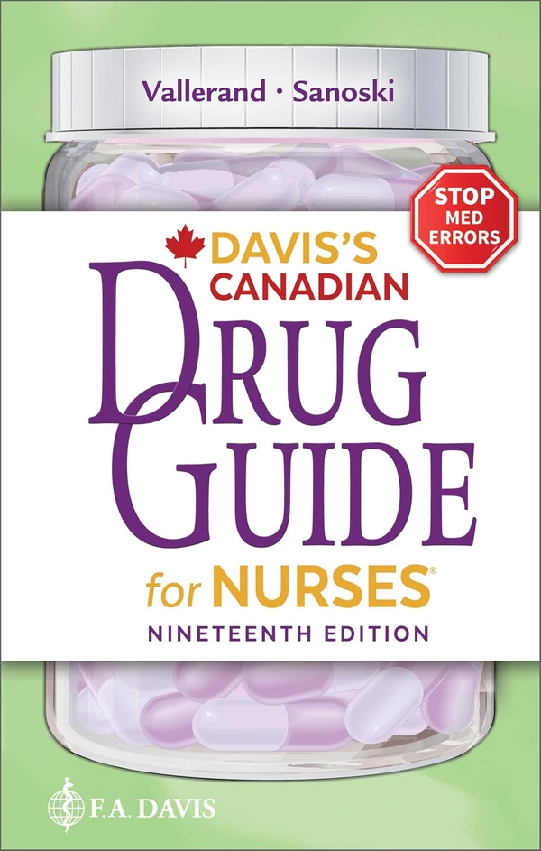 Davis s Canadian Drug Guide for Nurses awhd ca 1719650055 1