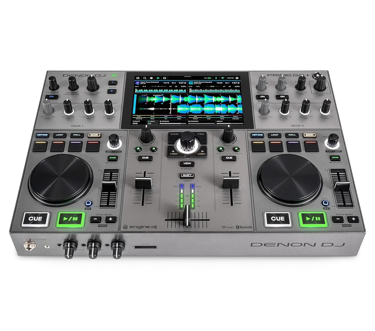 Denon DJ PRIME GO  Portable DJ Controller and Mixe awhd ca b0djlsscs6 1