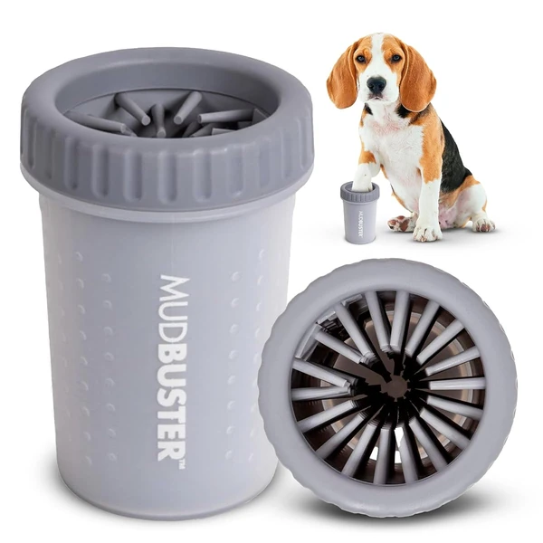 Dexas Medium MudBuster Portable Dog Paw Washer  Li awhd ca b084gyl4wp 1