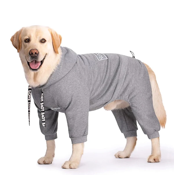 Dog Hoodies Winter Coat for Large Medium Dogs  Pul awhd ca b0b6cdzr5m 1