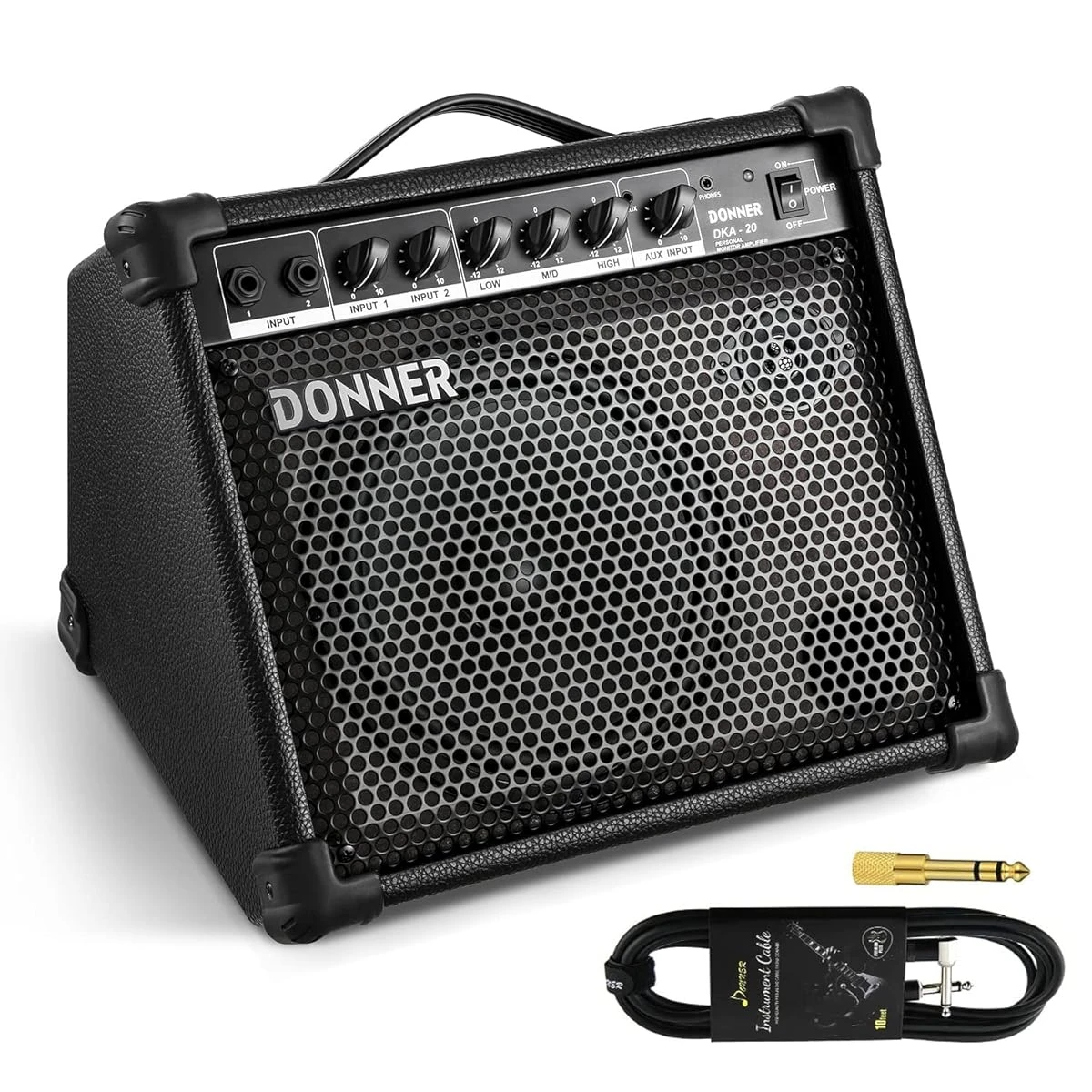 Donner DKA 20 Keyboard Amplifier 20 Watt Keyboard  awhd ca b081psndcv 1