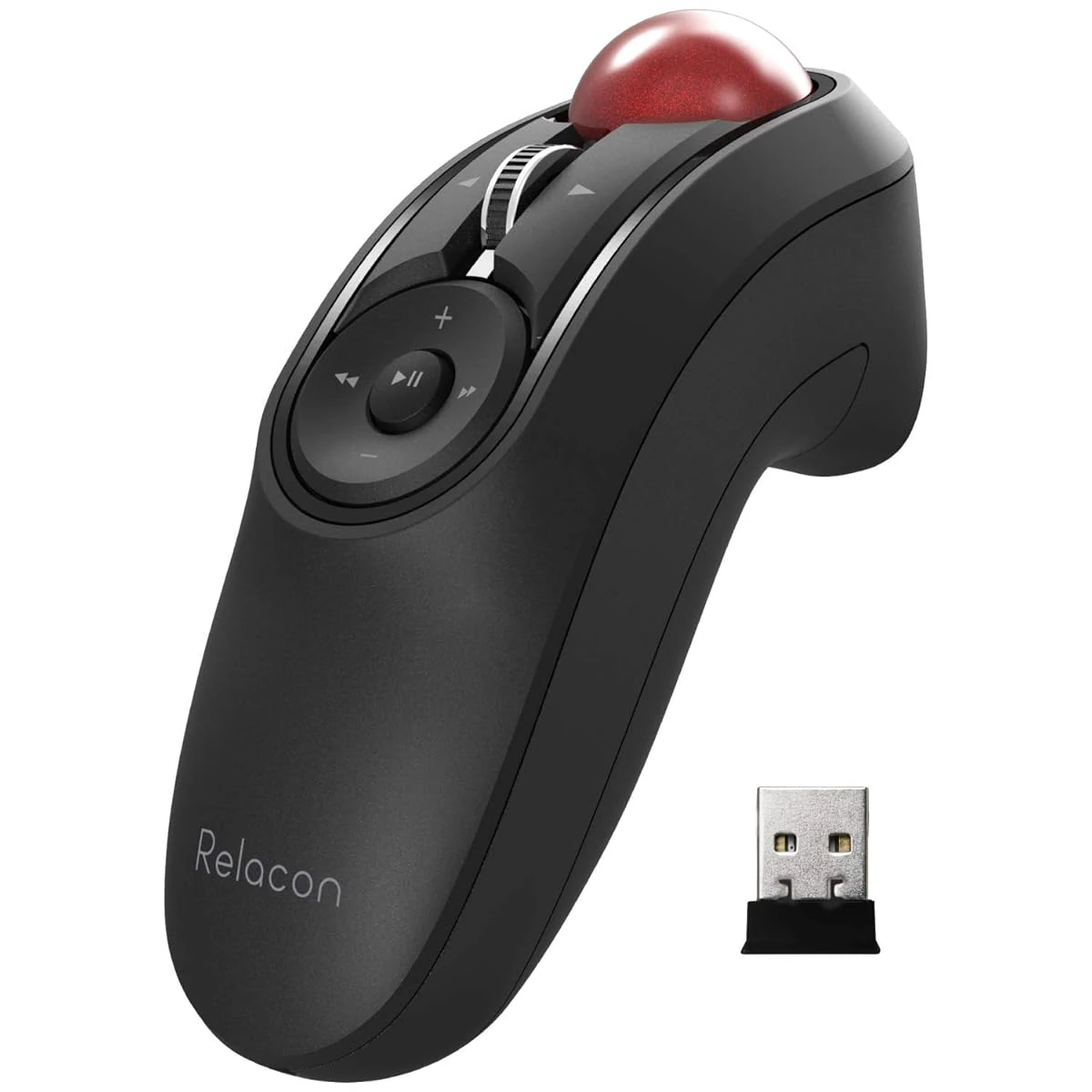 ELECOM Relacon Handheld Trackball Mouse  Thumb Con awhd ca b07zkl66gy 1