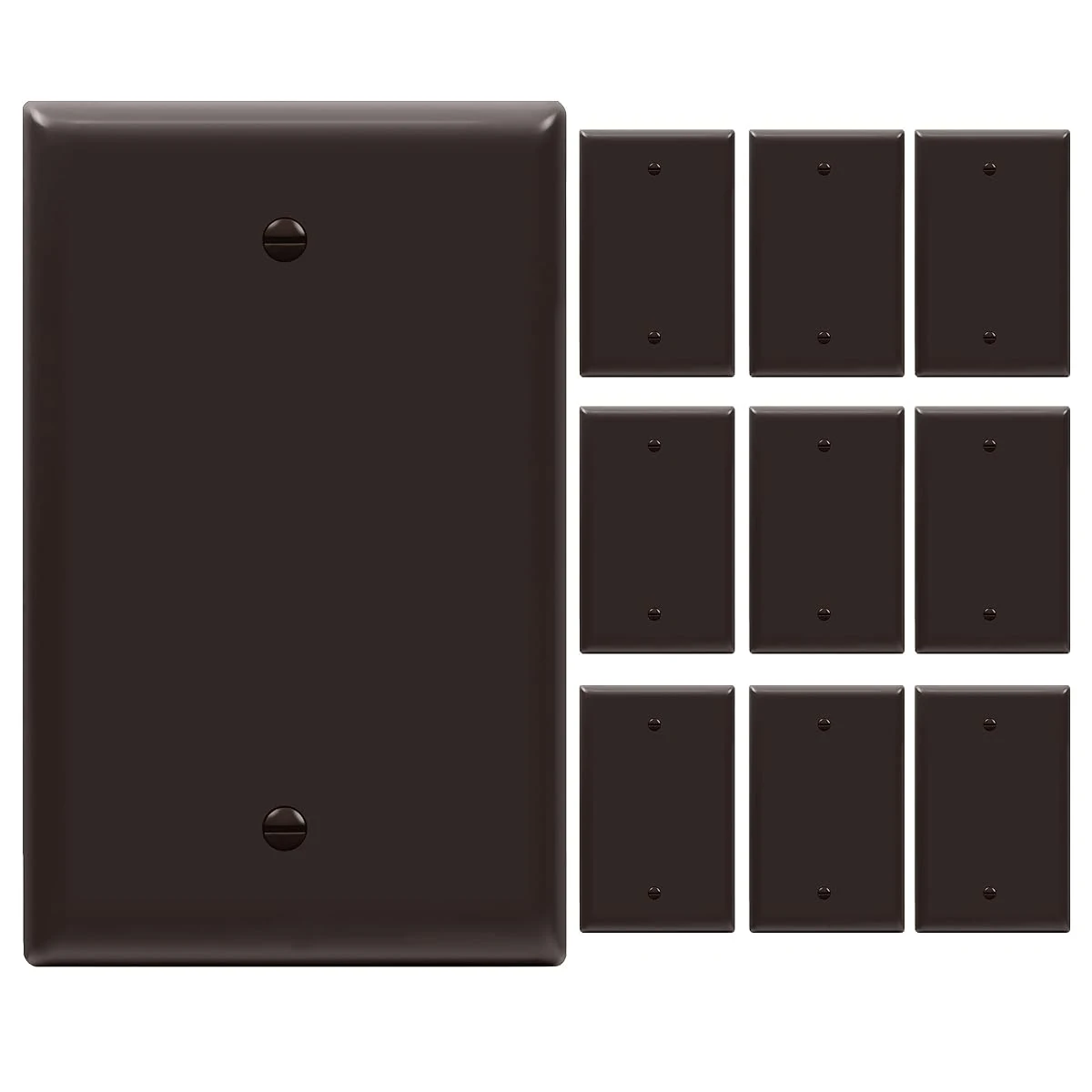 ENERLITES Blank Device Wall Plate Gloss Finish M awhd ca b07wwznnq8 1