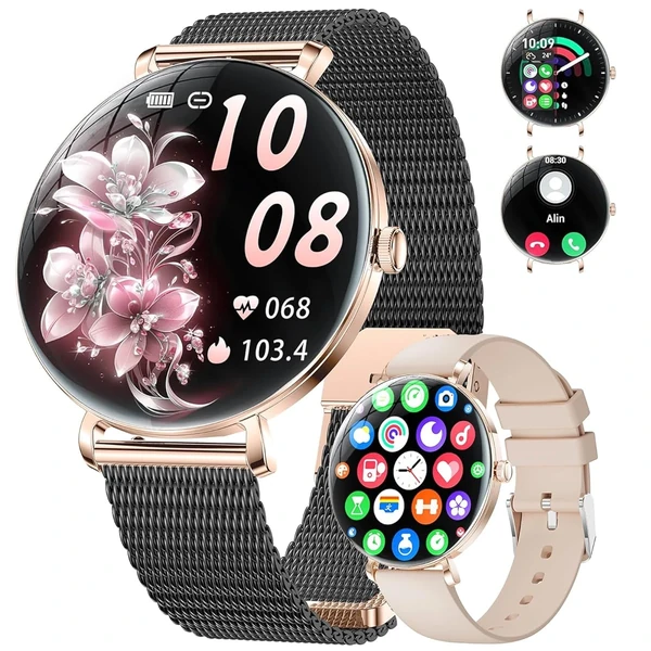 ESFOE Smart Watch for Women 1 43   Curved AMOLED U awhd ca b0f293c1j1 1