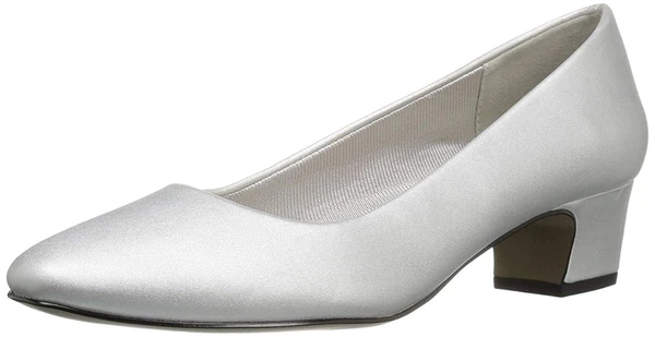 Easy Street Women s Prim Dress Pump  Silver Satin  awhd ca b01hn76rqi 1