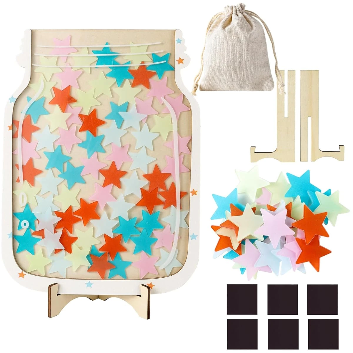 Ettonsun Reward Jars for Kids Magnetic Reward Jar  awhd ca b0dr2pc8m2 1