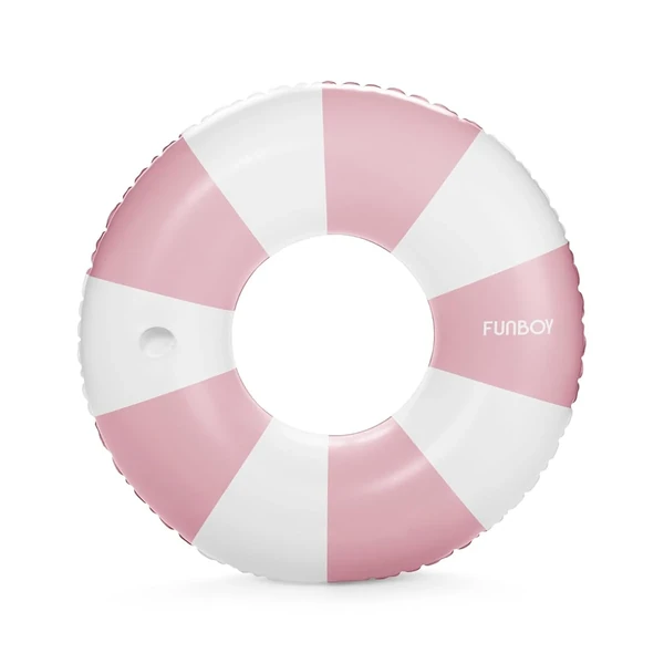 FUNBOY Giant Vintage Pink Stripe Inflatable Tube P awhd ca b0cxtyxyqn 1
