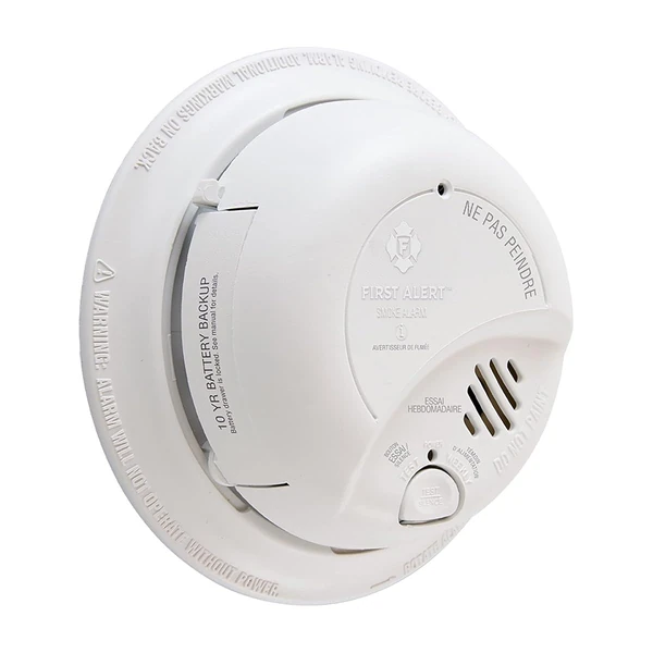 First Alert 9120BA Hardwired Smoke Alarm with 9V B awhd ca b06y18f83q 1