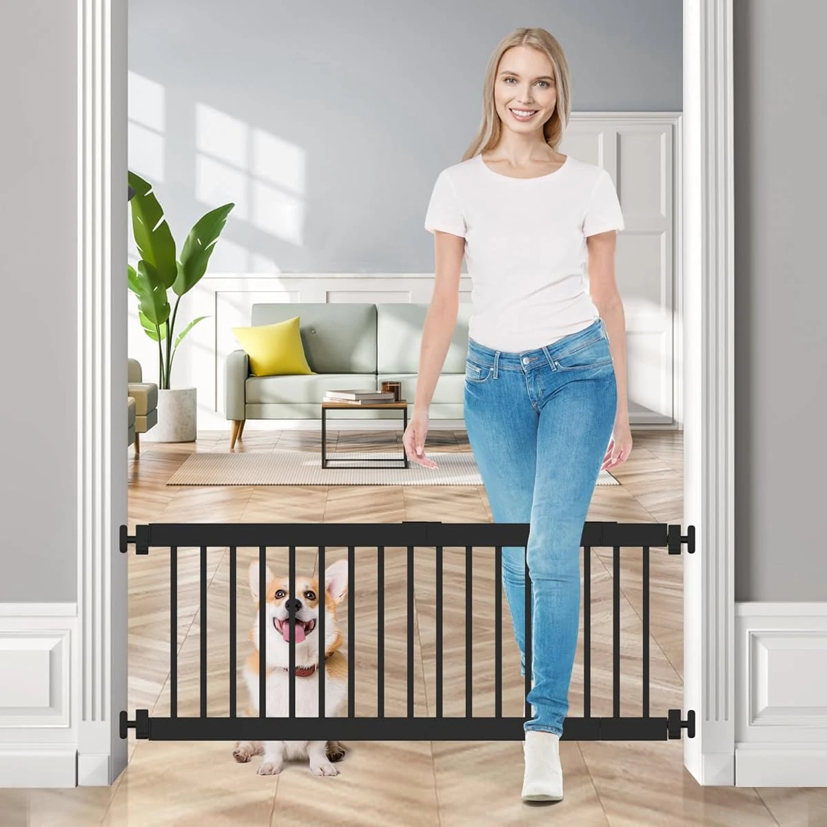 Fldofaves Dog Gate Indoor 14 Tall 18 45 Wide awhd ca b0dfvz282f 1