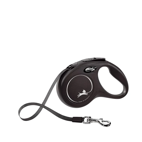 Flexi New Classic Belt 5m from S  Black awhd ca b01lyapc7z 1