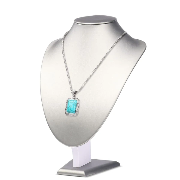 Flexzion Necklace Bust Display Stand   11 Inch 3D  awhd ca b07k15f2tk 1