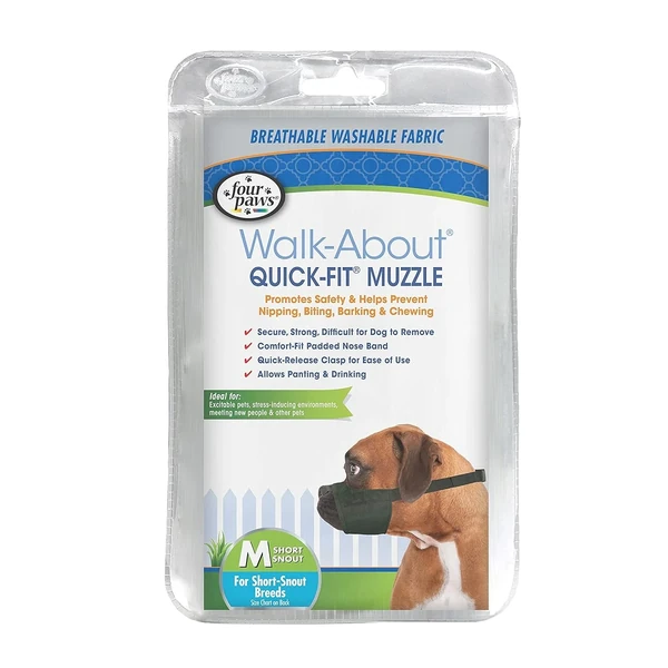 Four Paws Quick Fit Dog Muzzle  3X Large awhd ca b001ovglzc 1