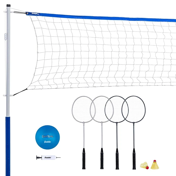 Franklin Sports Volleyball and Badminton Set   Vol awhd ca b00fpqqej0 1