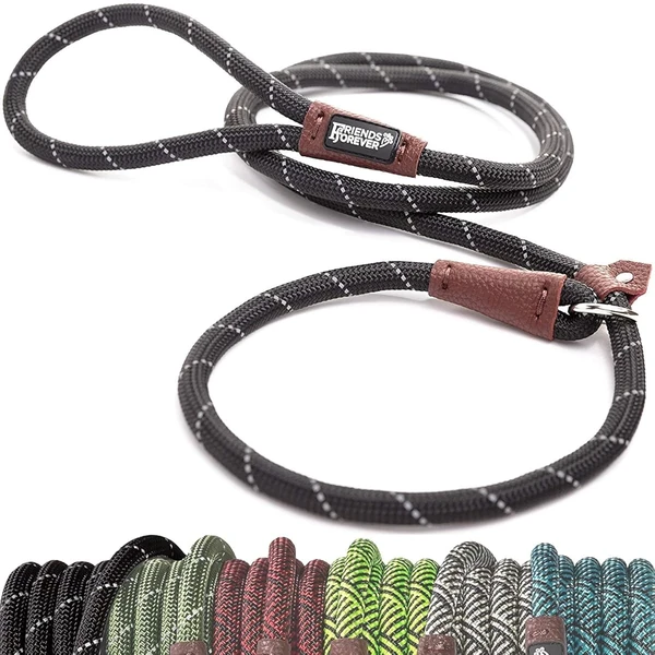 Friends Forever Extremely Durable Dog Rope Leash   awhd ca b0721zmjs1 1
