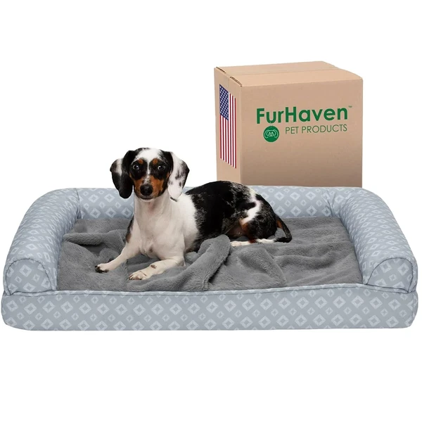 Furhaven Cooling Gel Dog Bed for Medium Small Dogs awhd ca b0blxr2xtx 1