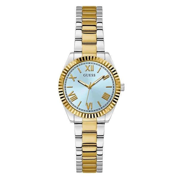 GUESS Ladies 2 Tone Analog Watch  Model  GW0687L4  awhd ca b0crbjgcnr 1
