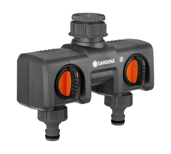 Gardena 8193 Two Way Garden Hose Splitter with Flo awhd ca b0cw1z9sft 1