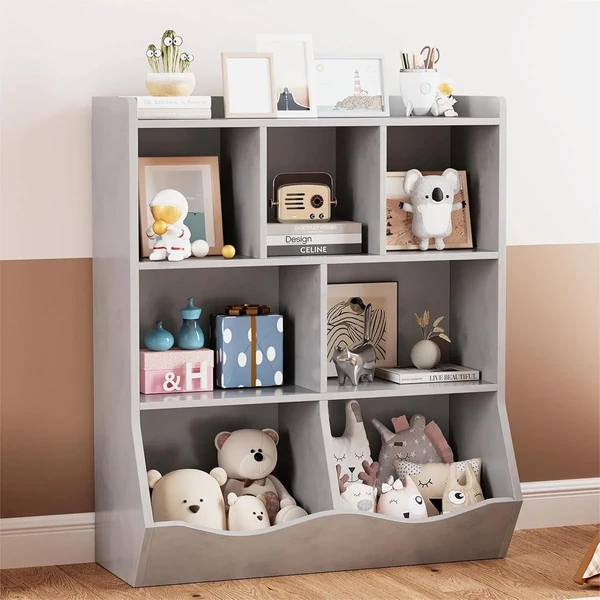 Garvee Toy Storage Cabinet  Three Tier Kids Booksh awhd ca b0flxwtpm2 1