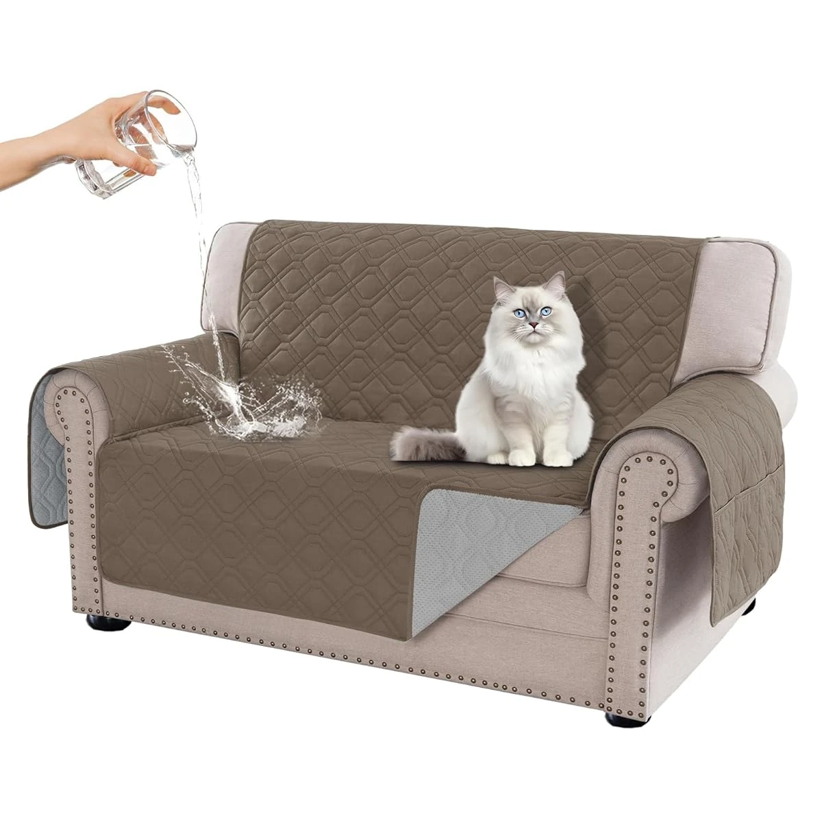 H VERSAILTEX 100  Waterproof Sofa Covers 2 Seater  awhd ca b0f9wk67fp 1